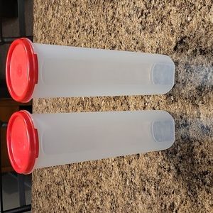 Set of 2 Tupperware Spaghetti Containers